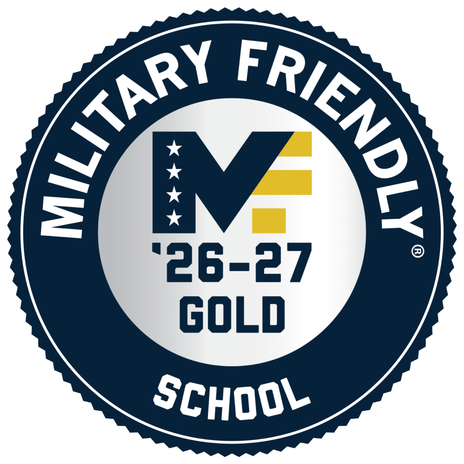Military Friendly School Gold